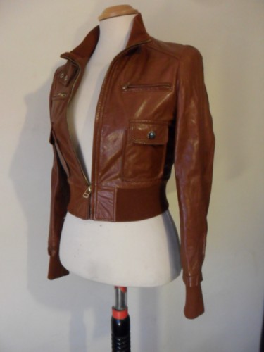 Ladies Leather Jacket (KTC-LLJ-07)